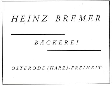 Bäckerei Bremer